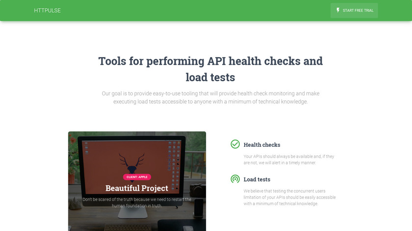 HTTPulse Landing Page