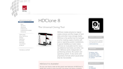 HDClone Free Edition image