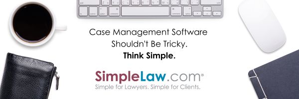 SimpleLaw Landing page