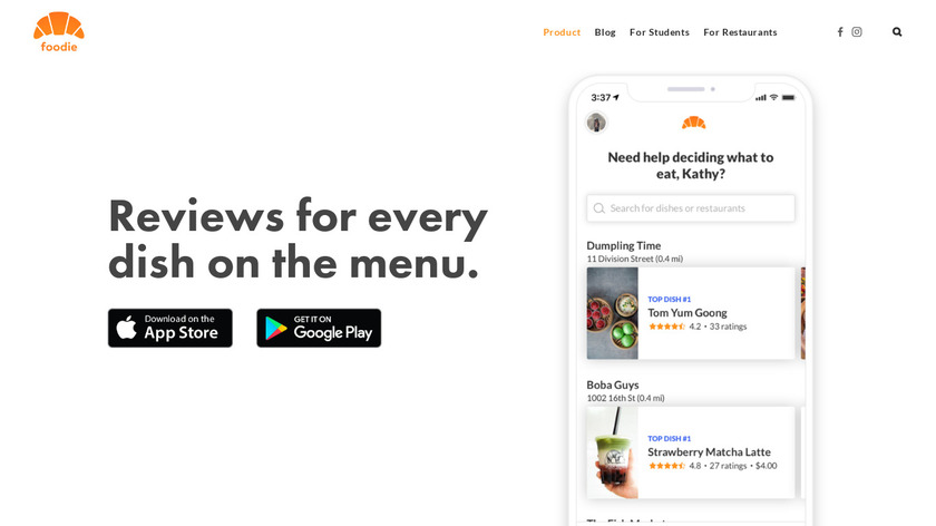 Foodie Landing Page