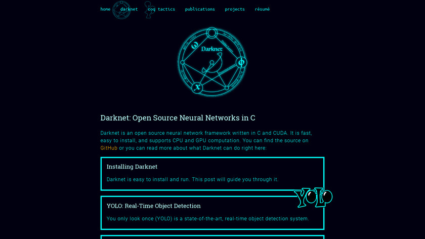 Darknet Landing Page