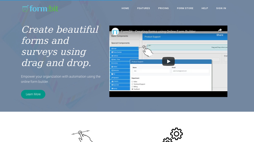 FormBit Landing Page