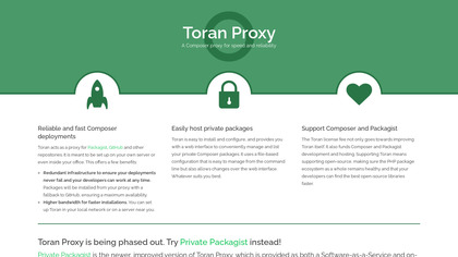 Toran Proxy screenshot
