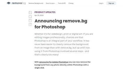 remove.bg for Photoshop image