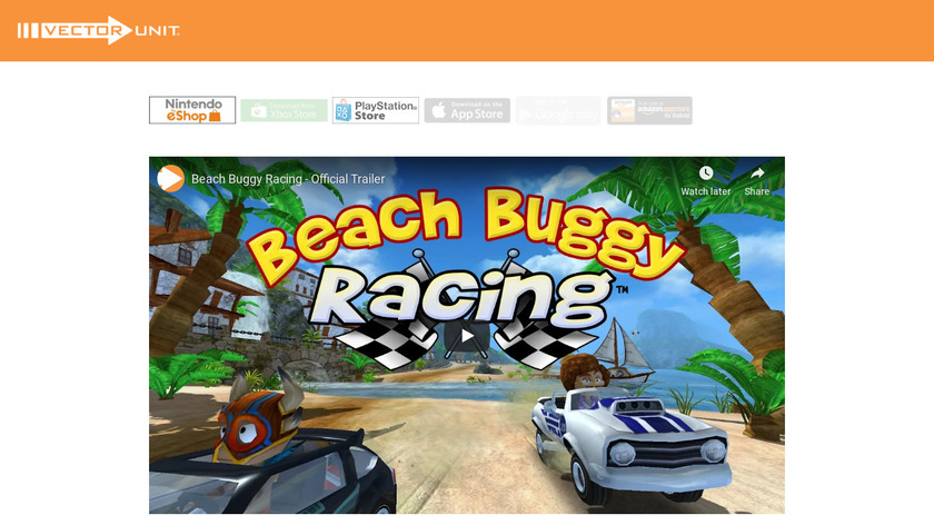 Beach Buggy Landing Page