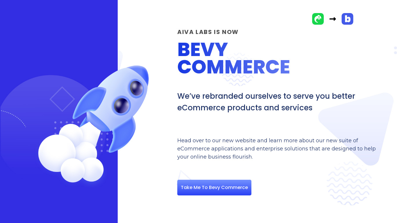 Aiva Labs Landing page