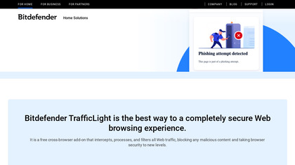 BitDefender TrafficLight image