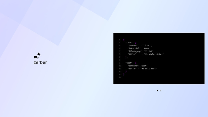 zerber.io Landing Page
