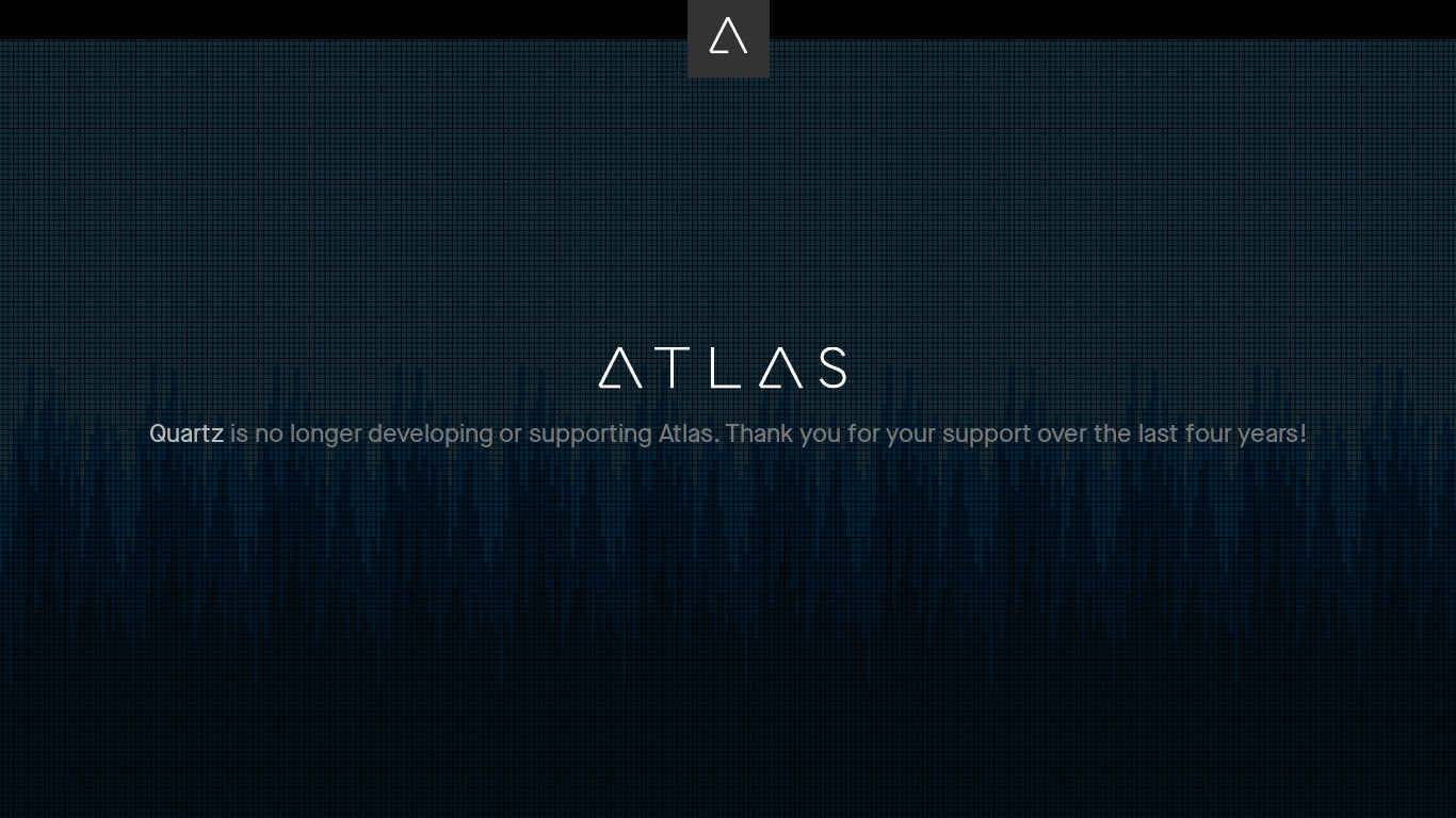 Atlas charts Landing page