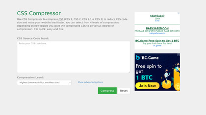 CSS Compressor image