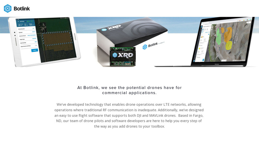 Botlink Landing Page