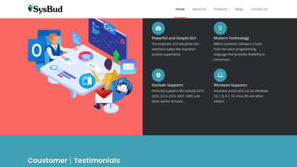 SysBud MBOX to PST Converter image
