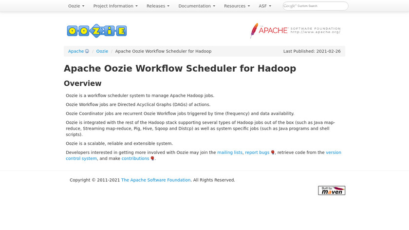 Apache Oozie Landing Page