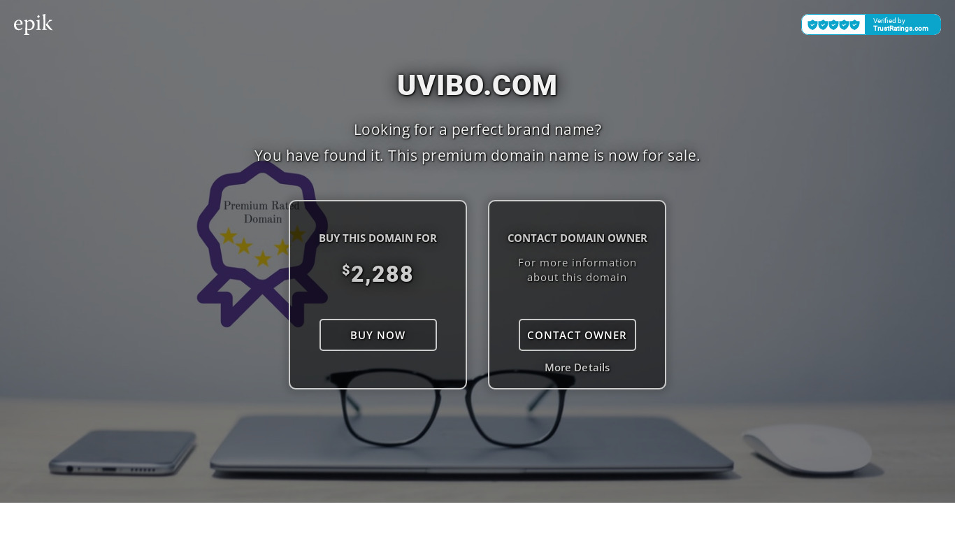 Uvibo Landing page