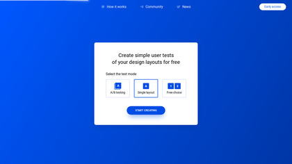 One Click Test screenshot