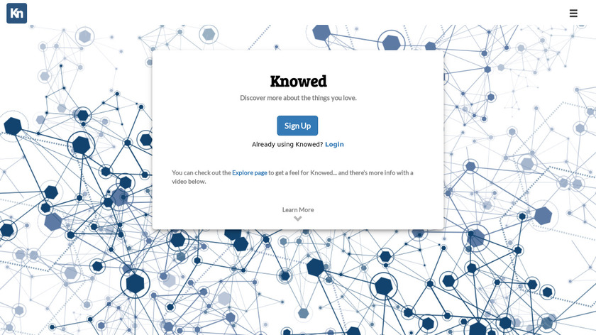 Knowed Landing Page