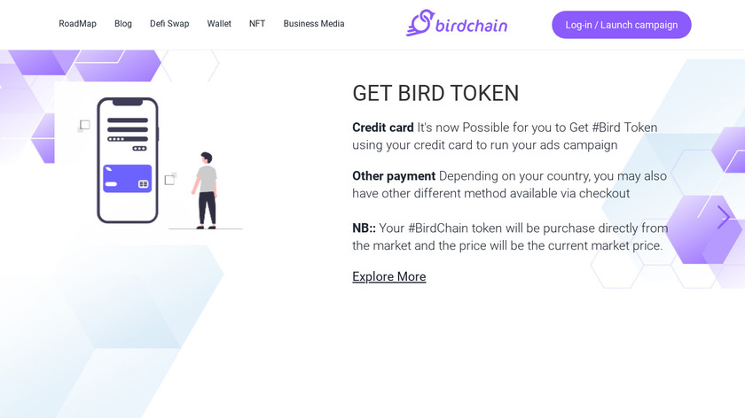 Birdchain Landing Page