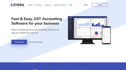 Zybra Accounting Software image