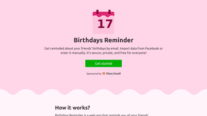 Birthdays Reminder image