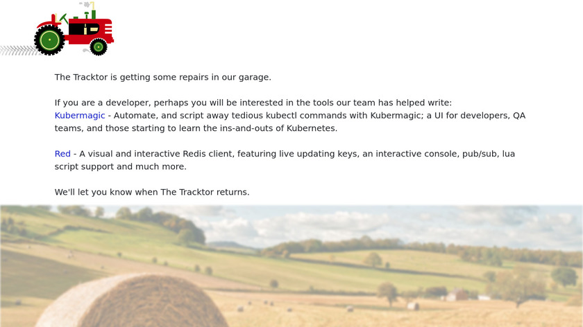 The Tracktor Landing Page
