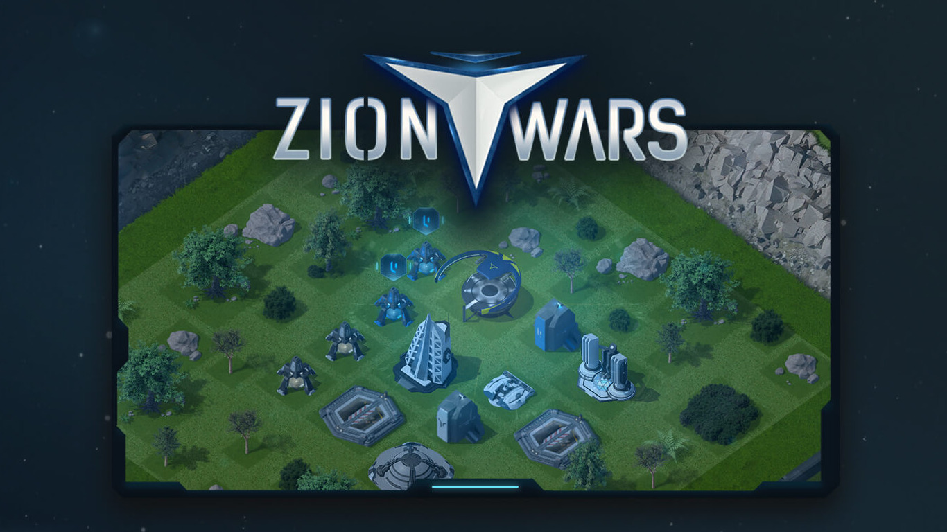 Zion Wars Landing page