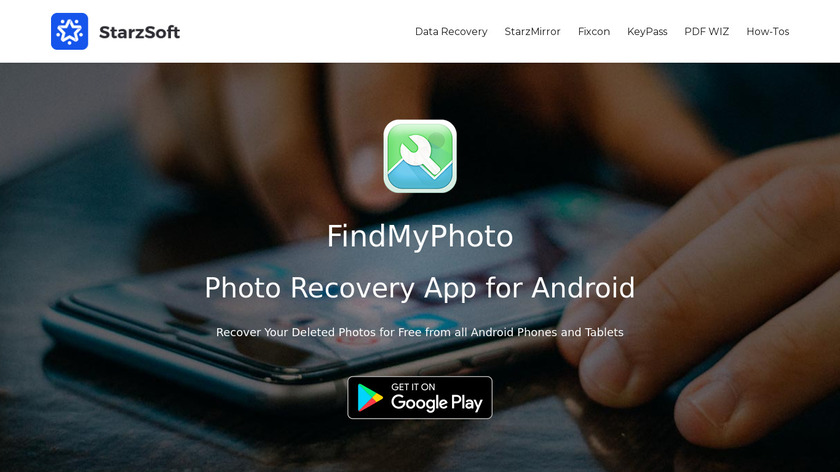 FindMyPhoto Landing Page