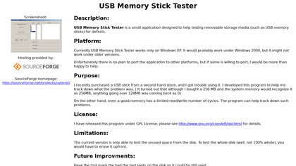 USB Memory Stick Tester image