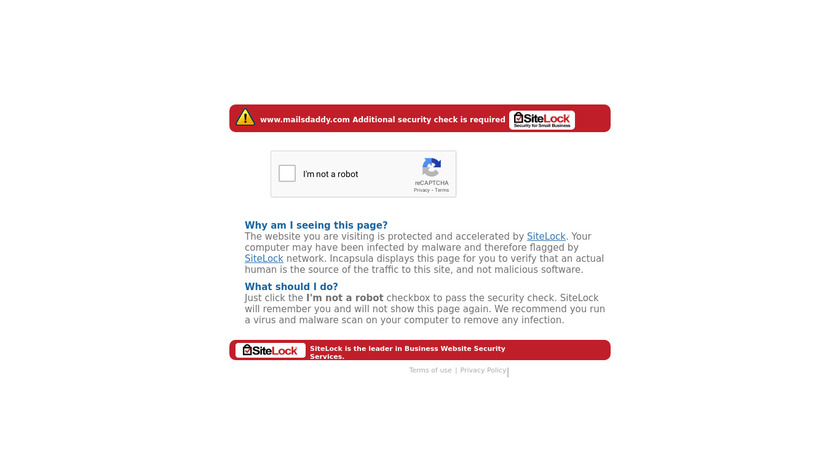 MailsDaddy Thunderbird to Outlook Converter Landing Page