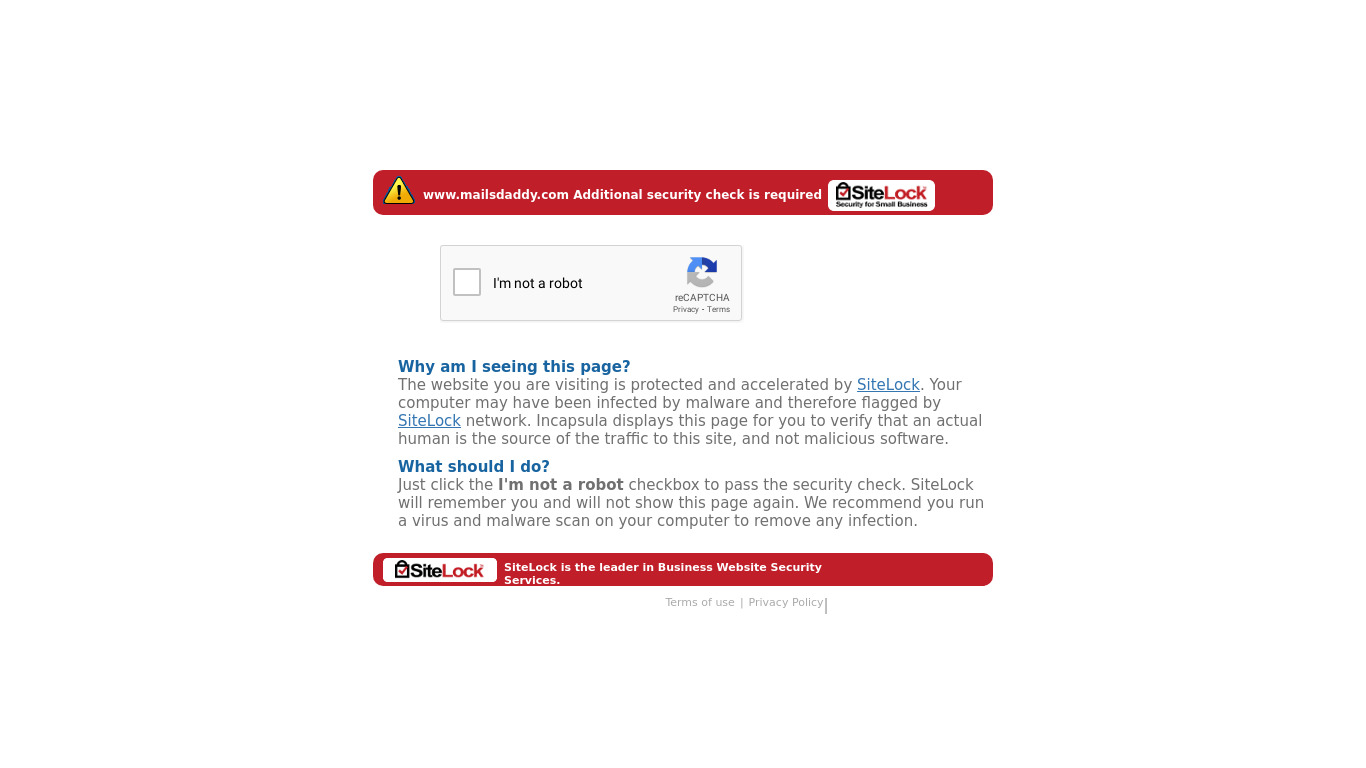 MailsDaddy Thunderbird to Outlook Converter Landing page