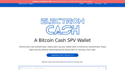 Electron Cash image