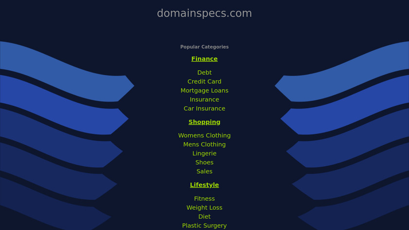 DomainSpecs.com Landing Page