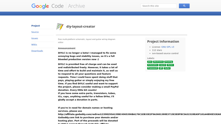 DIYLC Landing Page