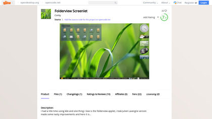 Folderview Screenlet image