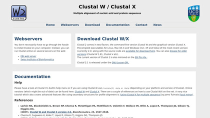 Clustal X image