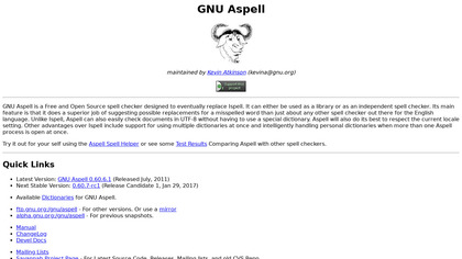 GNU Aspell image