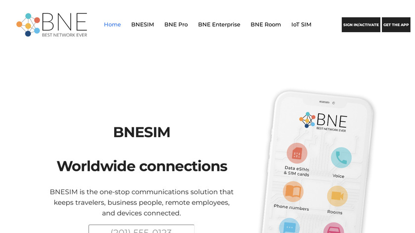BNESIM Landing Page