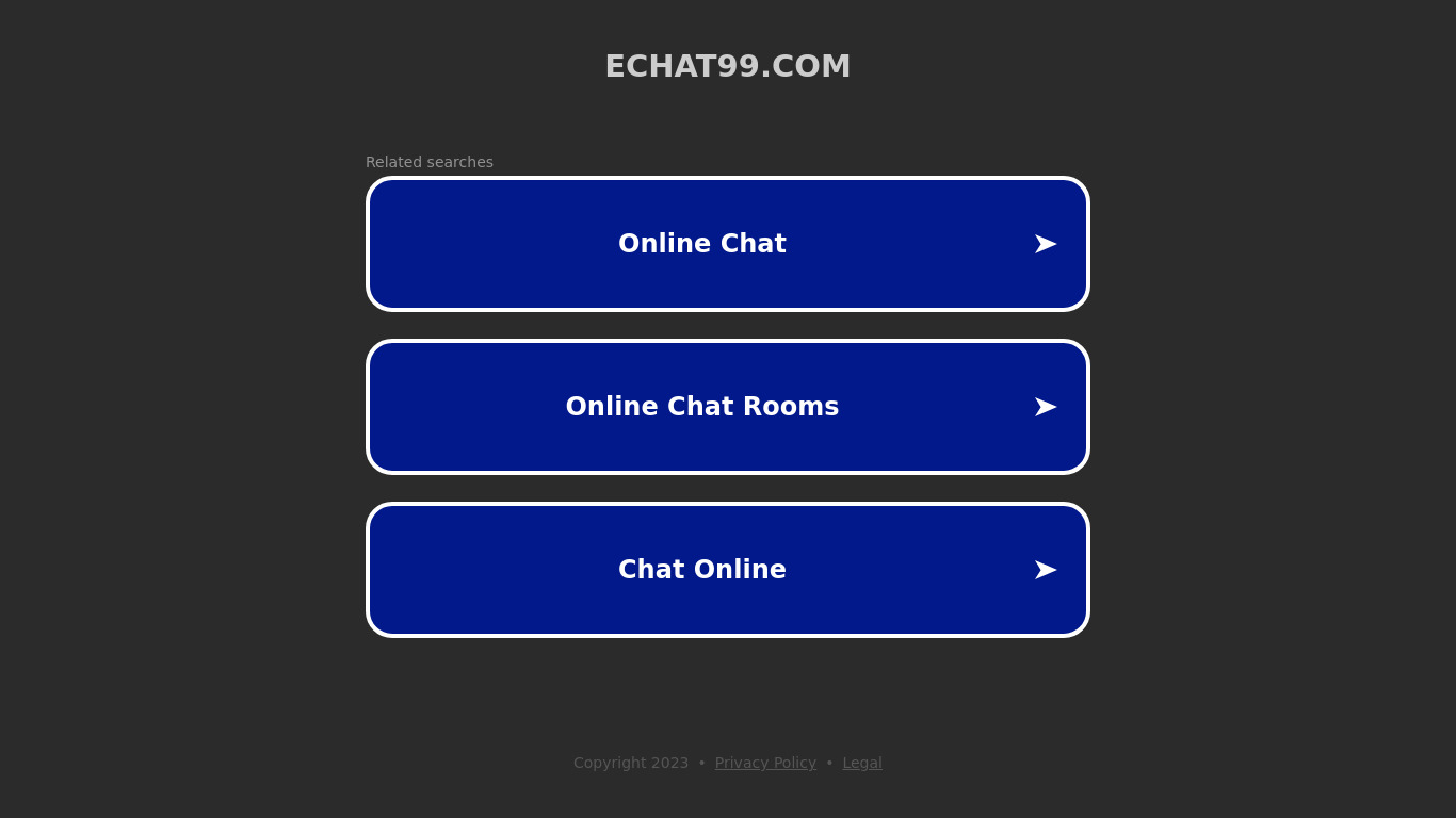 Echat99.com Landing page