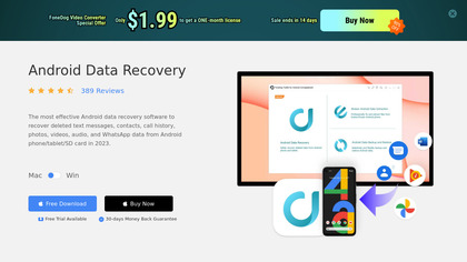 FoneDog Android Data Recovery image