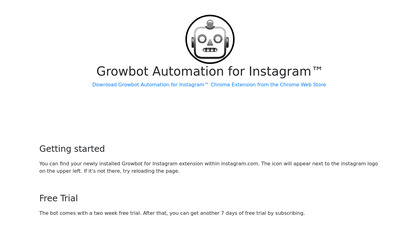 GrowBot Automator for Instagram image