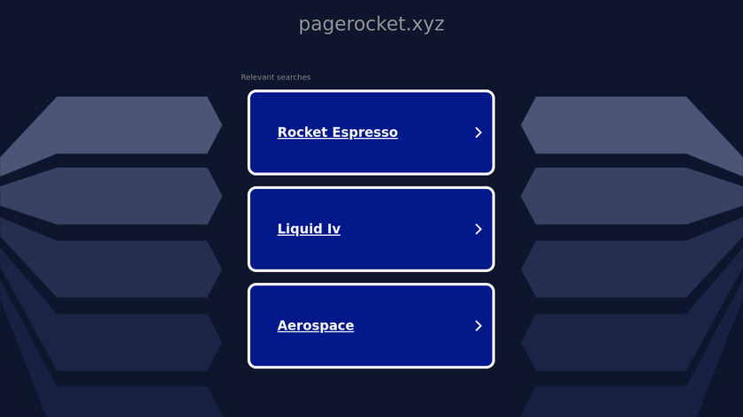 PageRocket Landing Page