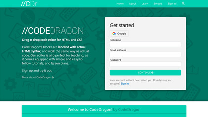 CodeDragon screenshot