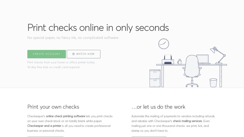 Checkeeper Landing Page