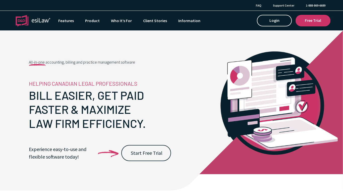 ESILAW Landing page