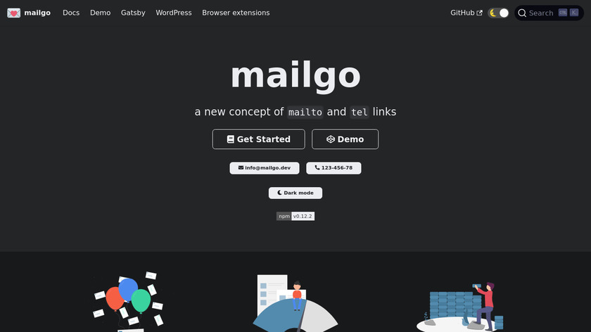 mailgo Landing Page