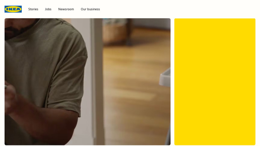 IKEA UPPKOPPLA Landing Page