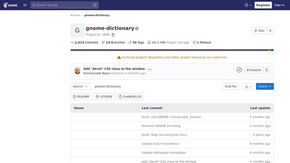 Gnome Dictionary image