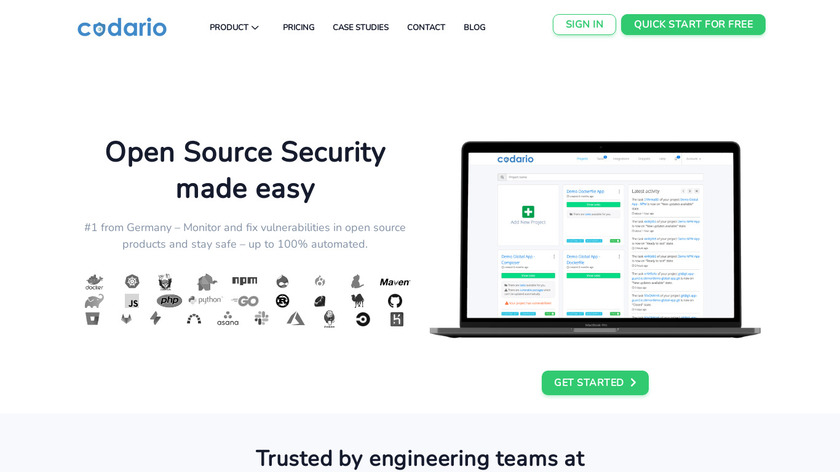 Codario Landing Page