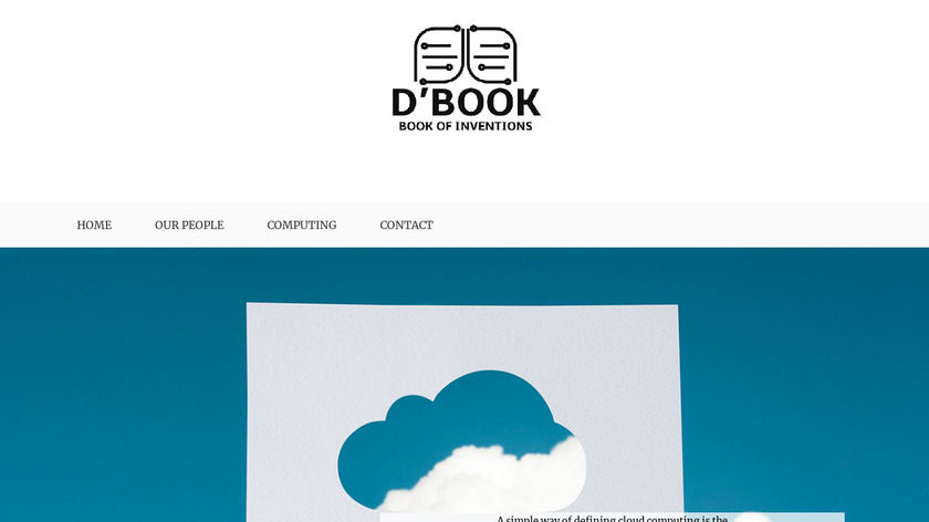 DBook Landing Page