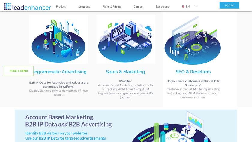 Leadenhancer Landing Page