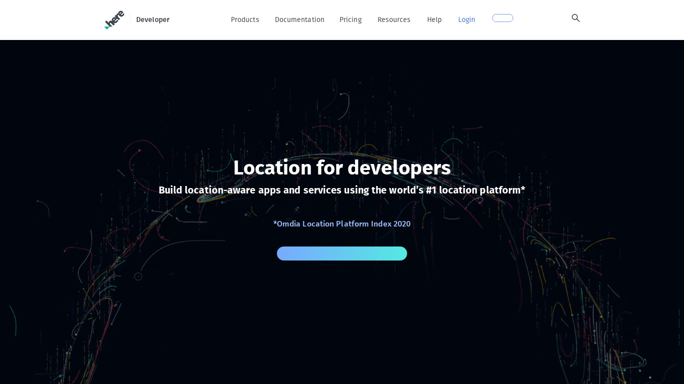 HERE Landing page